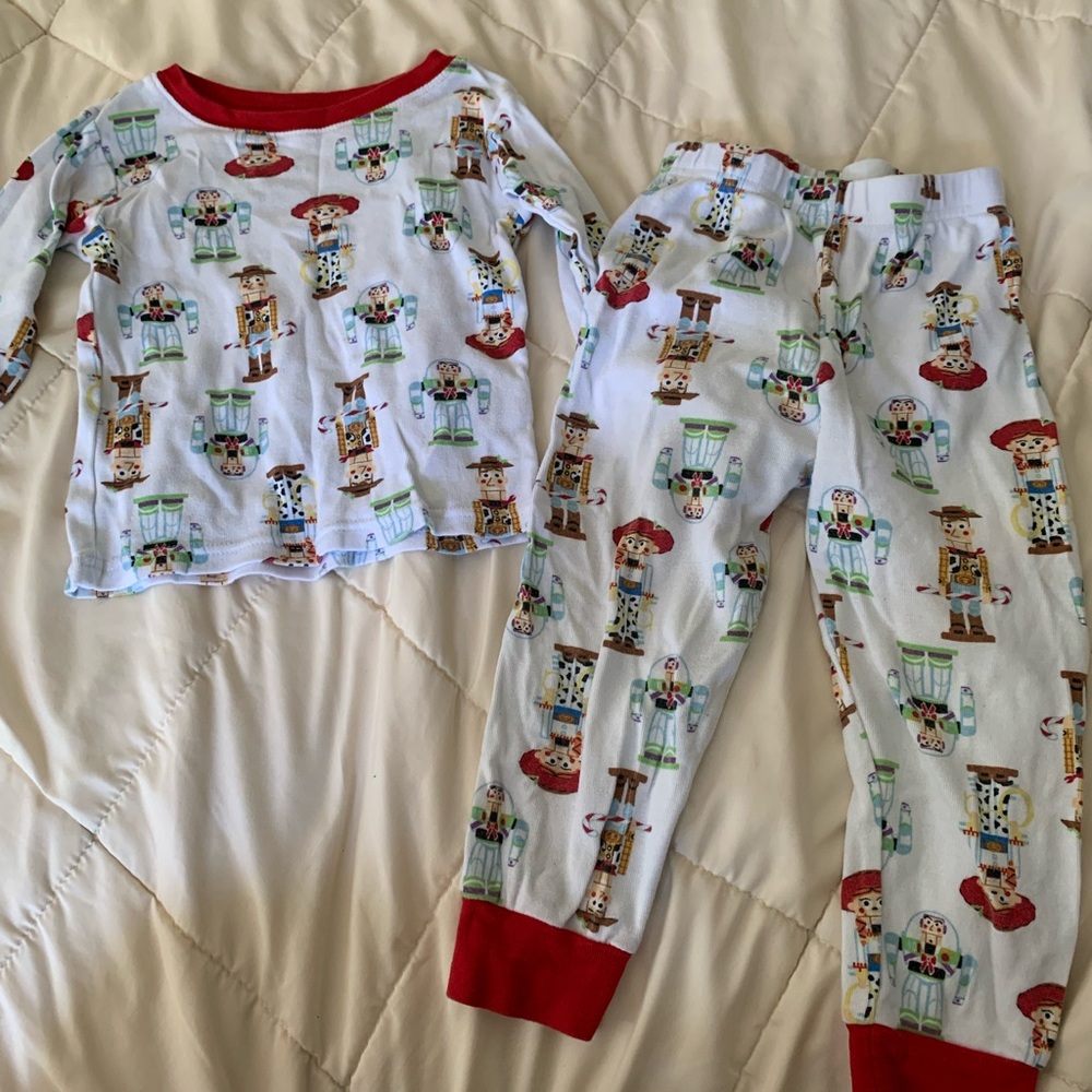 Disney Toy Story Christmas pajamas 4T